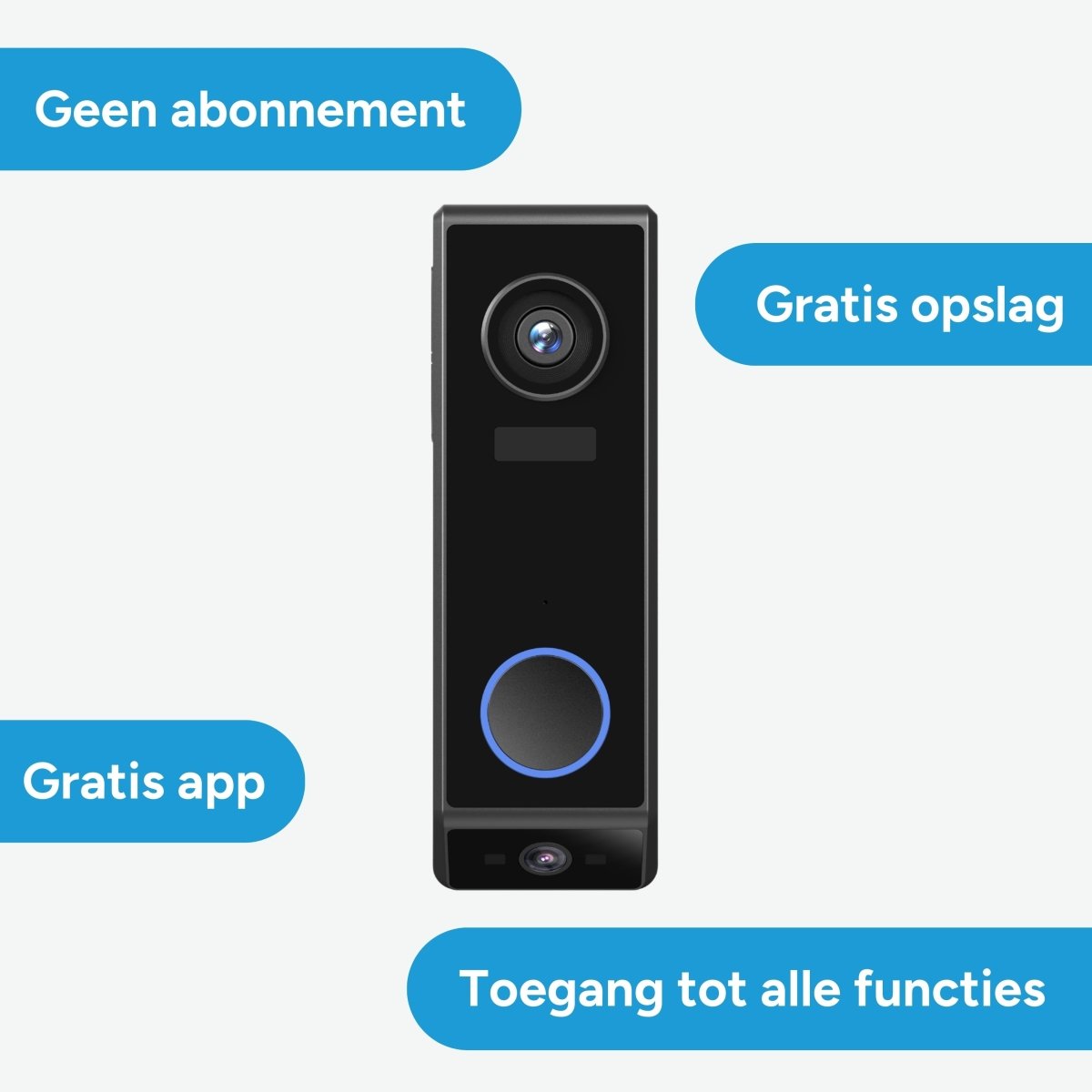 DualCam Video Deurbel - Beldeur