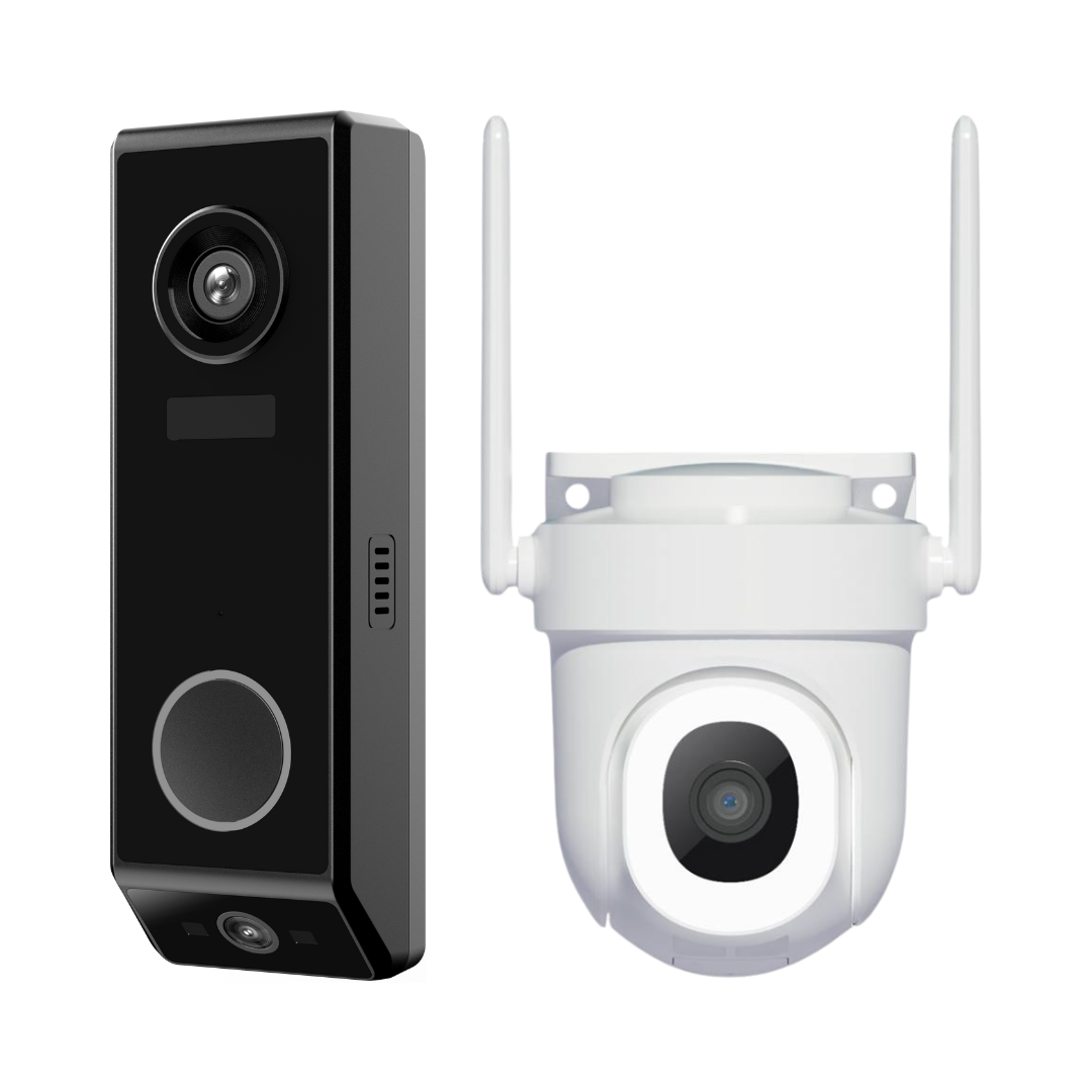 Bundel: DualCam Deurbel + 360 Camera