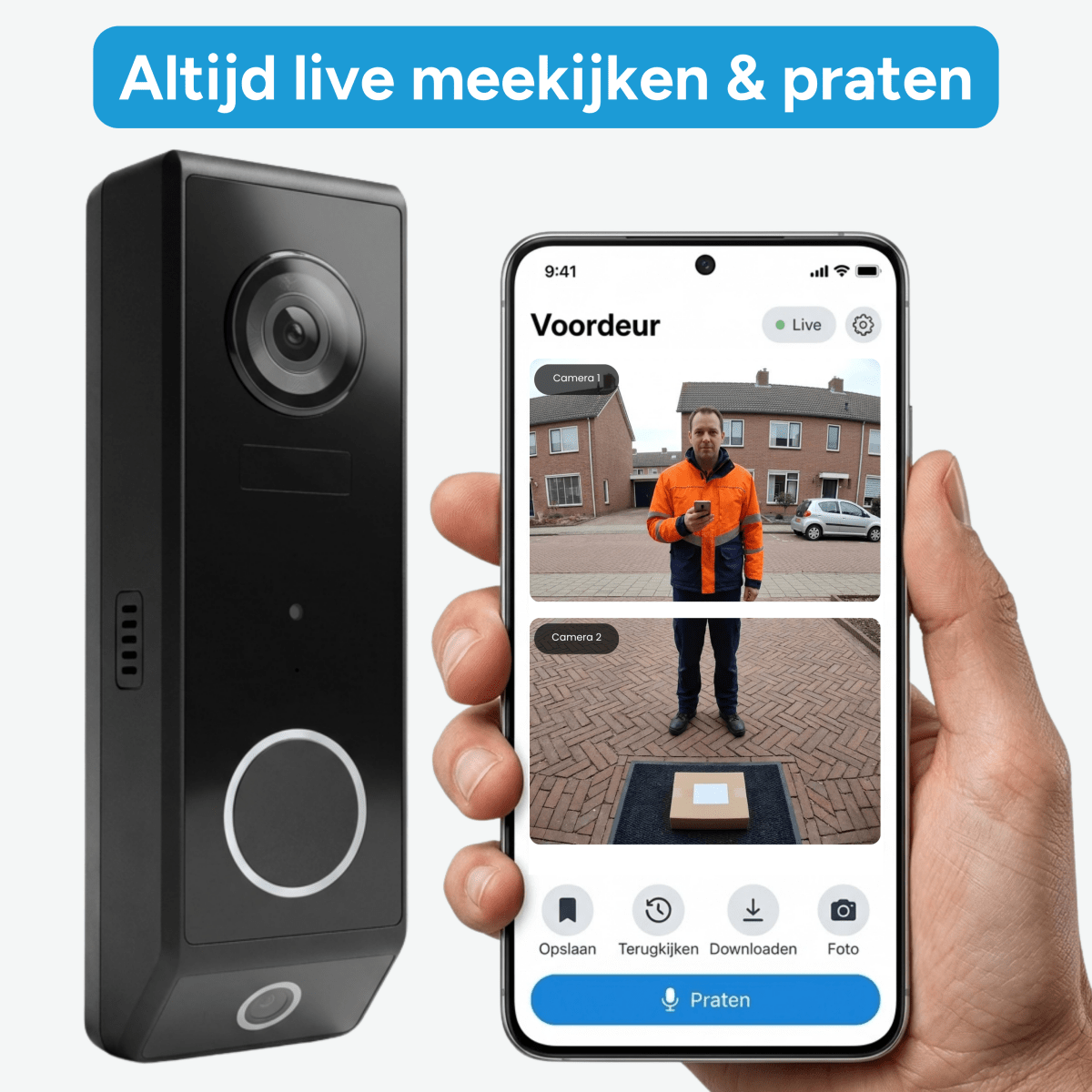 Beldeur® DualCam - Totaalpakket