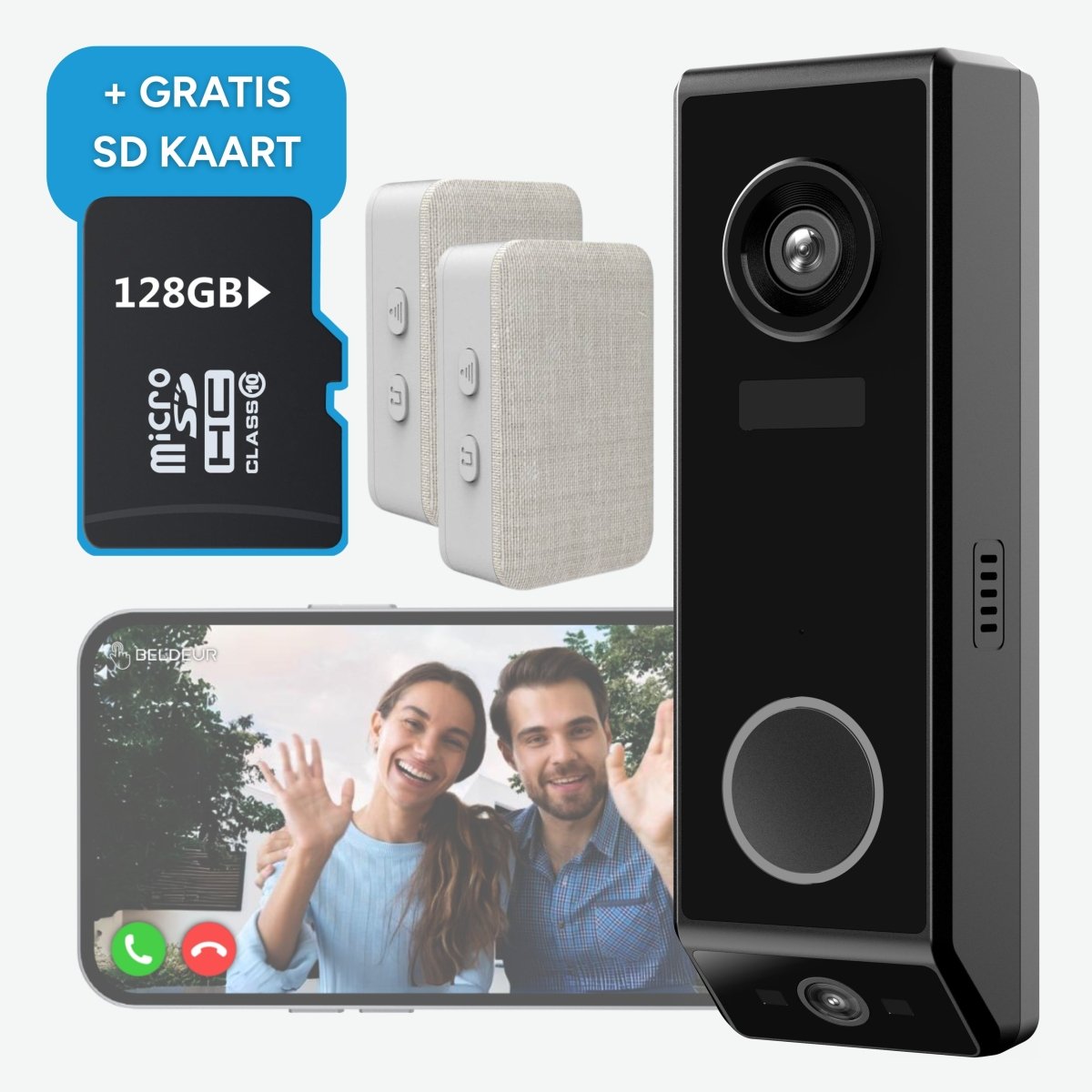 Beldeur® DualCam - Totaalpakket - Beldeur
