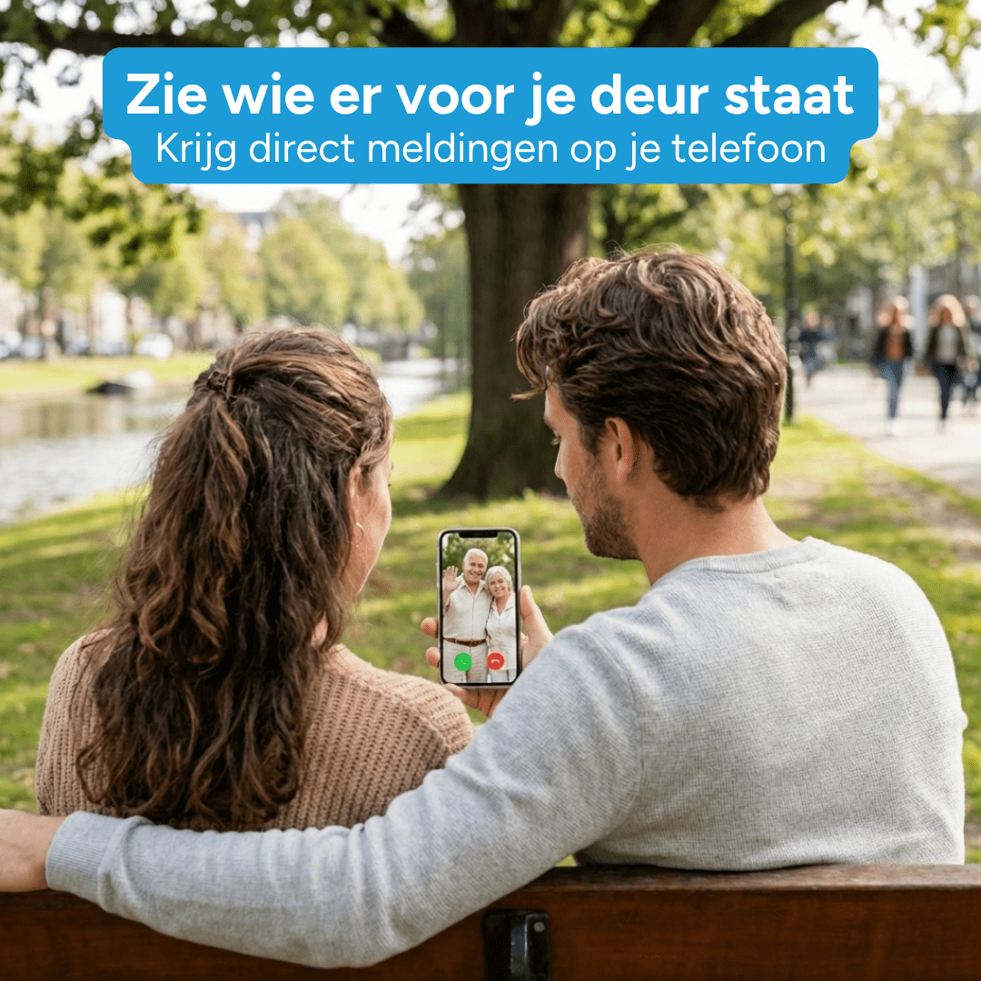Bundel: DualCam Deurbel + Binnencamera - Beldeur
