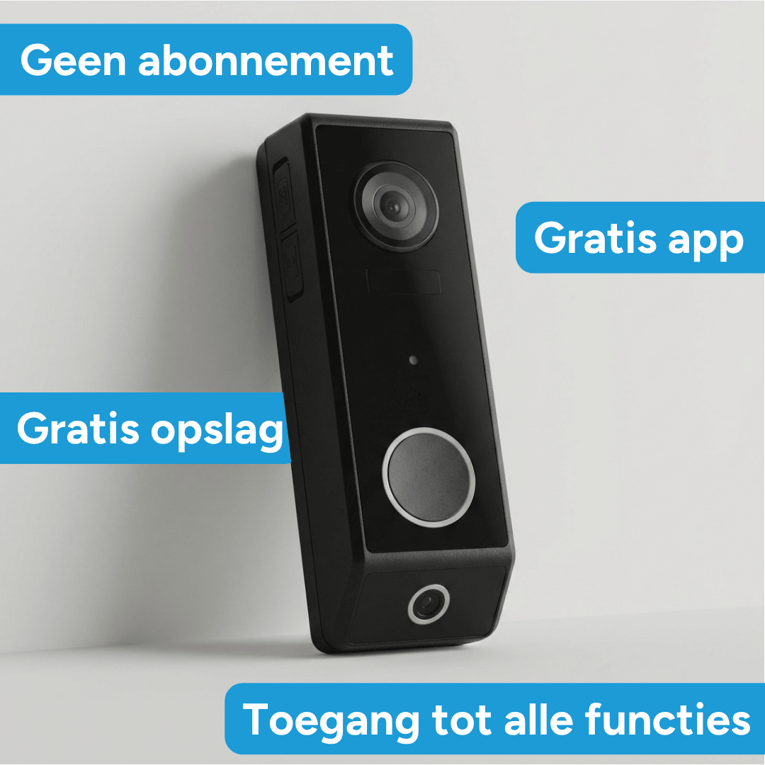 Bundel: DualCam Deurbel + Binnencamera - Beldeur