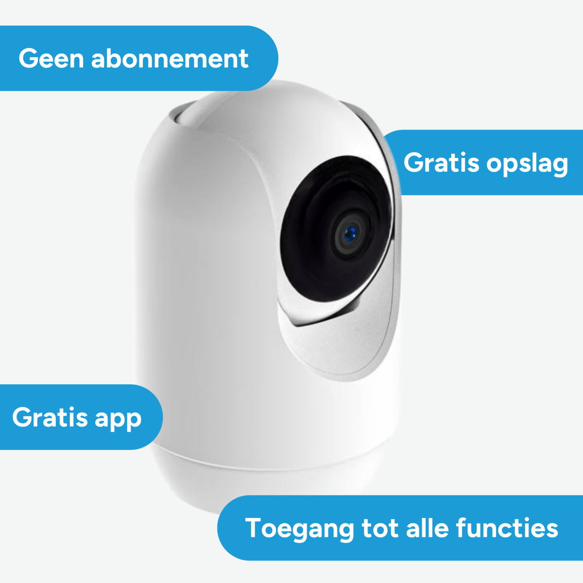 Bundel: DualCam Deurbel + Binnencamera - Beldeur