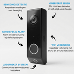 Bundel: DualCam Deurbel + Binnencamera - Beldeur
