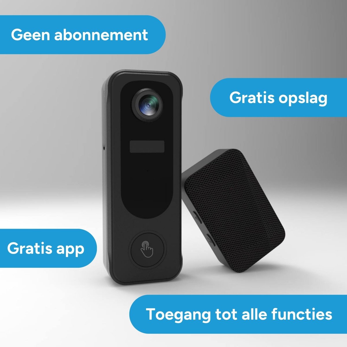 Draadloze Video Deurbel Totaalpakket - Beldeur
