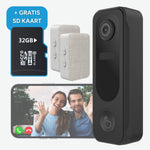 Draadloze Video Deurbel Totaalpakket - Beldeur 