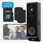 DualCam Video Deurbel Totaalpakket - Beldeur