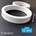 Huisnummer Wit - Beldeur