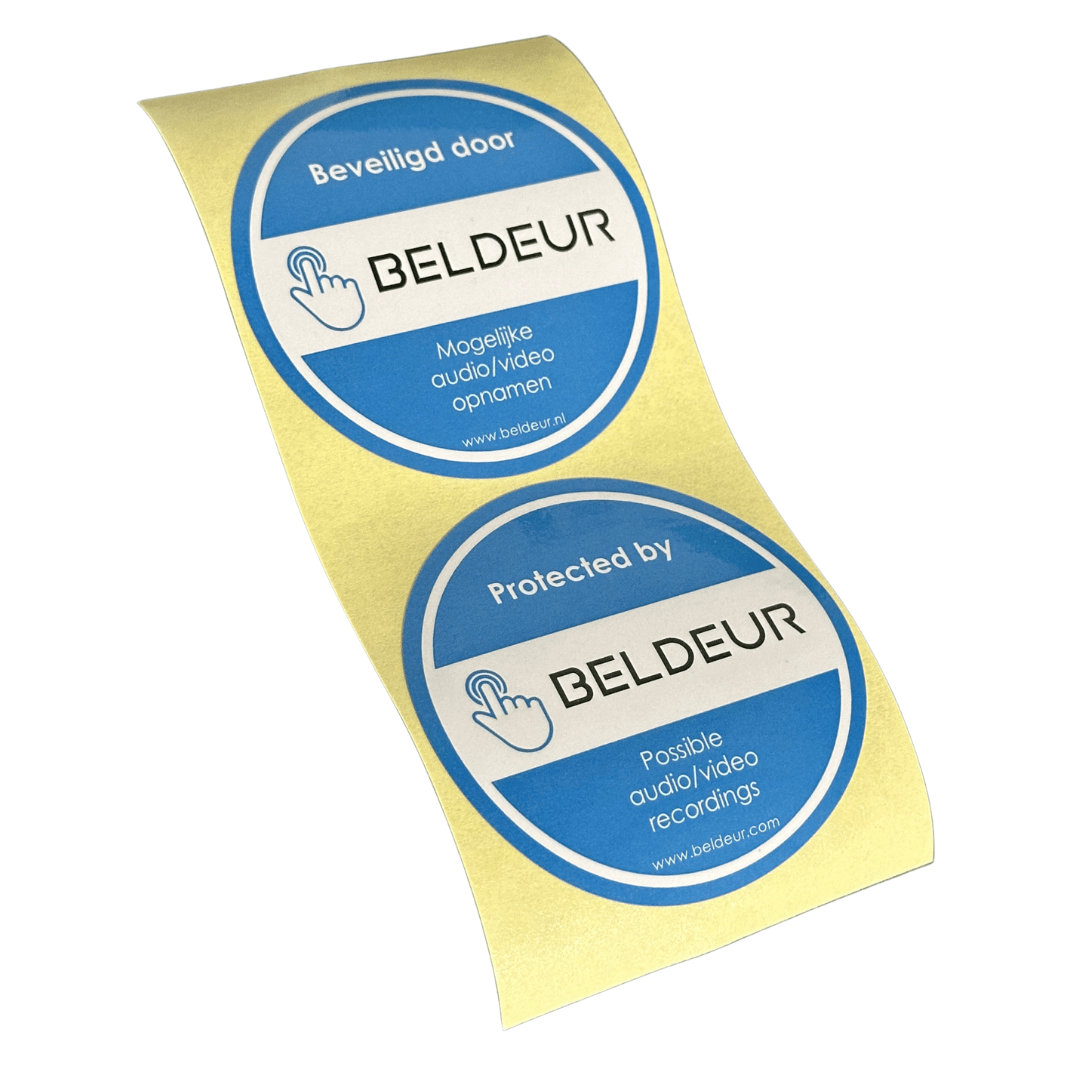 Privacy Sticker Set – Beldeur