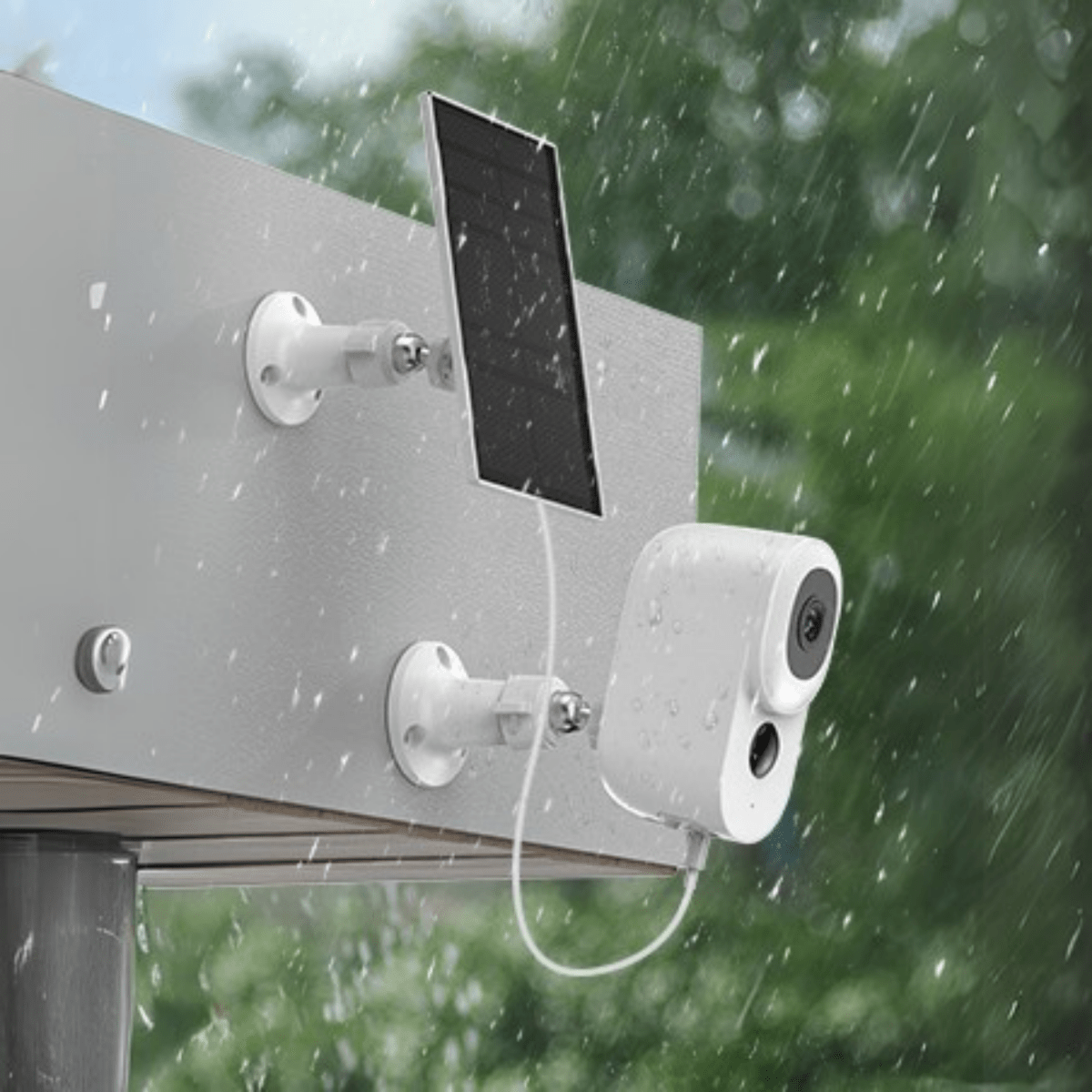 Security Camera with Solar Panel - Beldeur